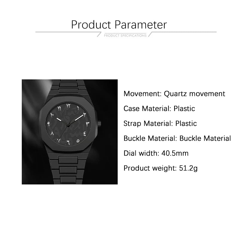 カジュアル クォーツ腕時計 メンズ・レディース | 軽量プラスチックボディ | 3気圧防水 ミニマルデザイン 40mm径 ペアウォッチ ファッションウォッチ 全3色