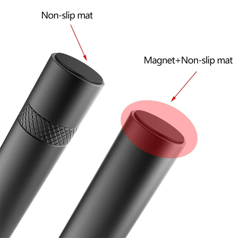 グラフィックボード サポートスタンド | 全アルミ製 GPUホルダー | 自由ネジ高さ調整 マグネット固定式 垂れ下がり防止 ビデオカード 支柱 ブラック