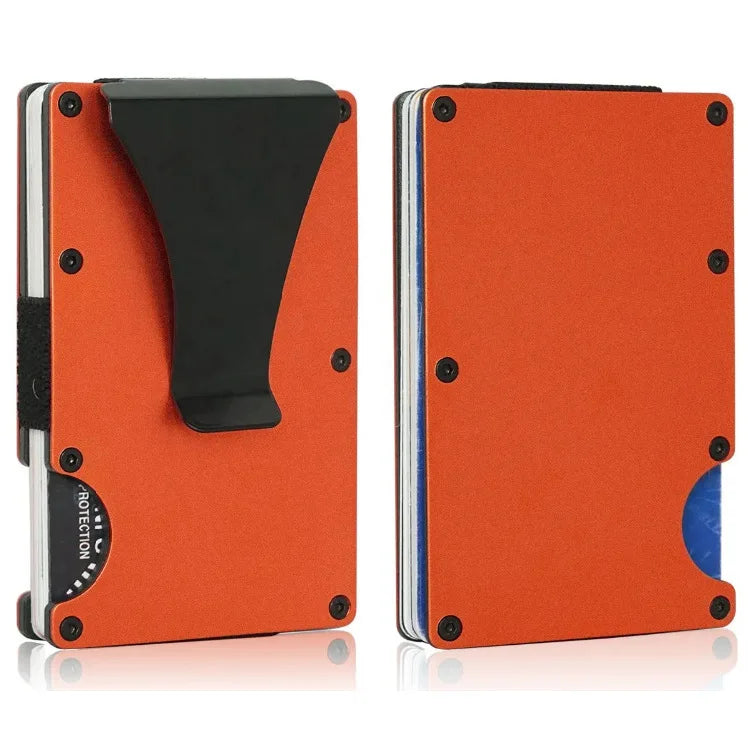 【ミニマリストの理想形】スマートウォレット スリム設計 RFIDブロック カードホルダー & 取り外し可能マネークリップ搭載