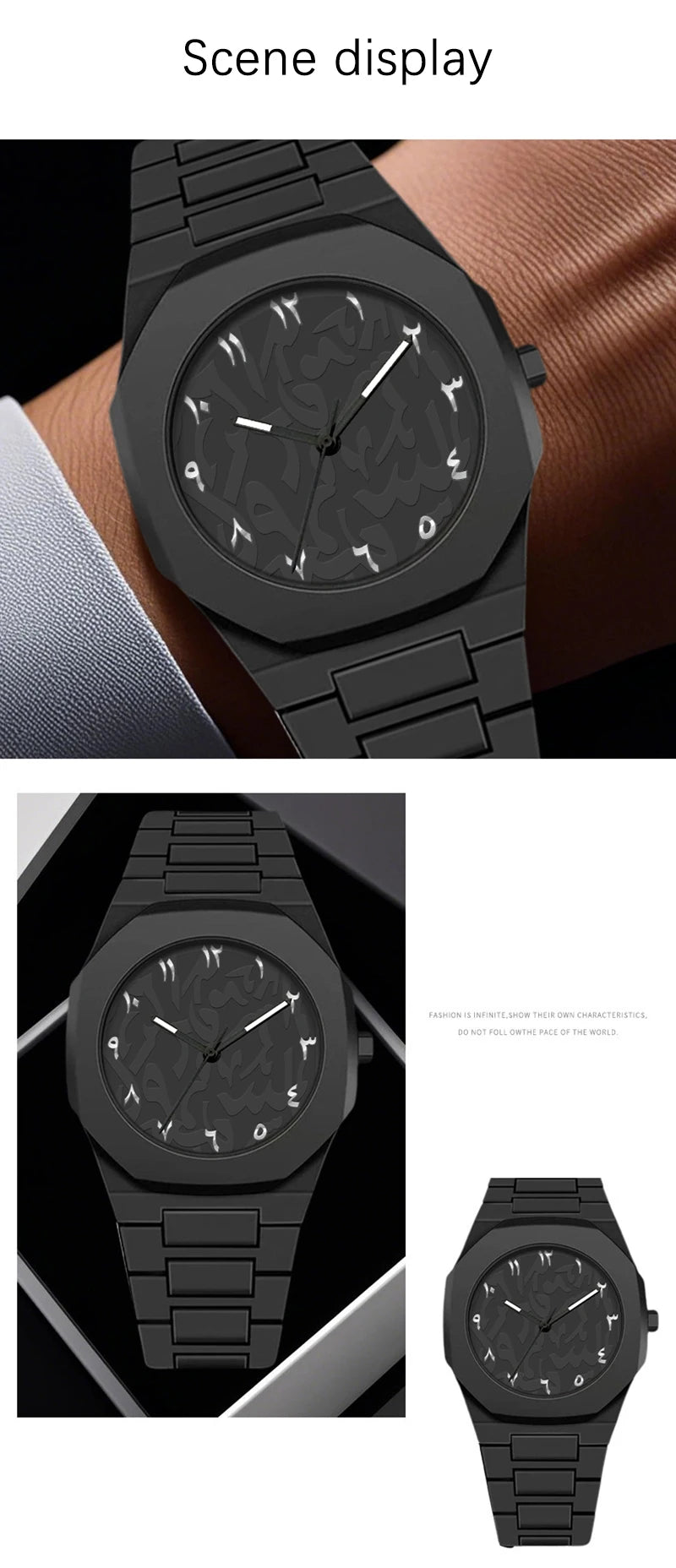 カジュアル クォーツ腕時計 メンズ・レディース | 軽量プラスチックボディ | 3気圧防水 ミニマルデザイン 40mm径 ペアウォッチ ファッションウォッチ 全3色